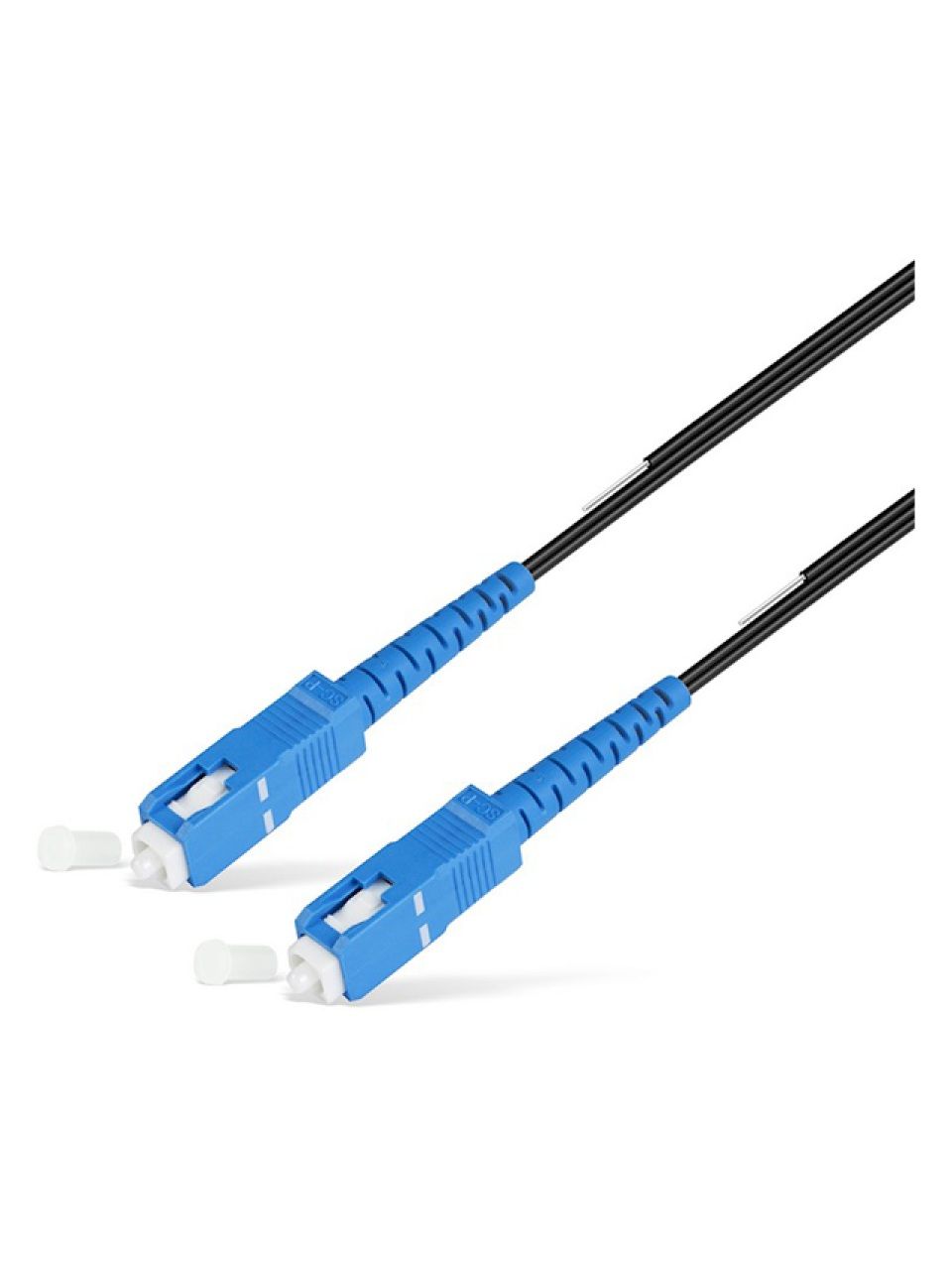 Абонентский FTTH Патч Корд SС/UPC-SC/UPC SM 1 м Black усил
