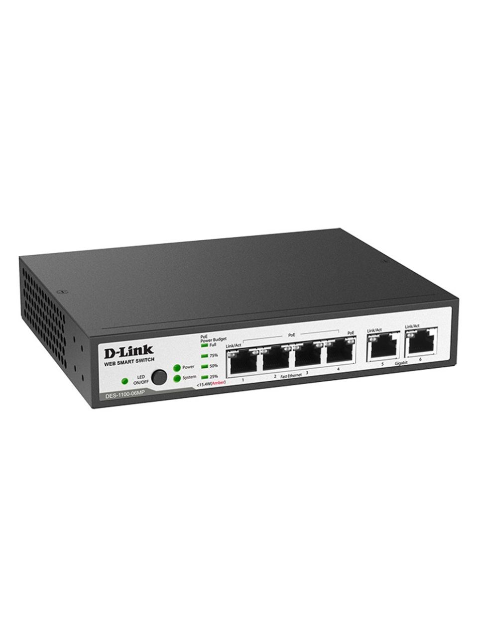 Коммутатор D-Link DES-1100-06MP/A1A