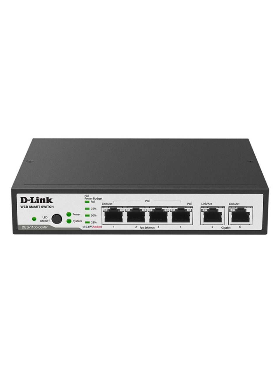 Коммутатор D-Link DES-1100-06MP/A1A