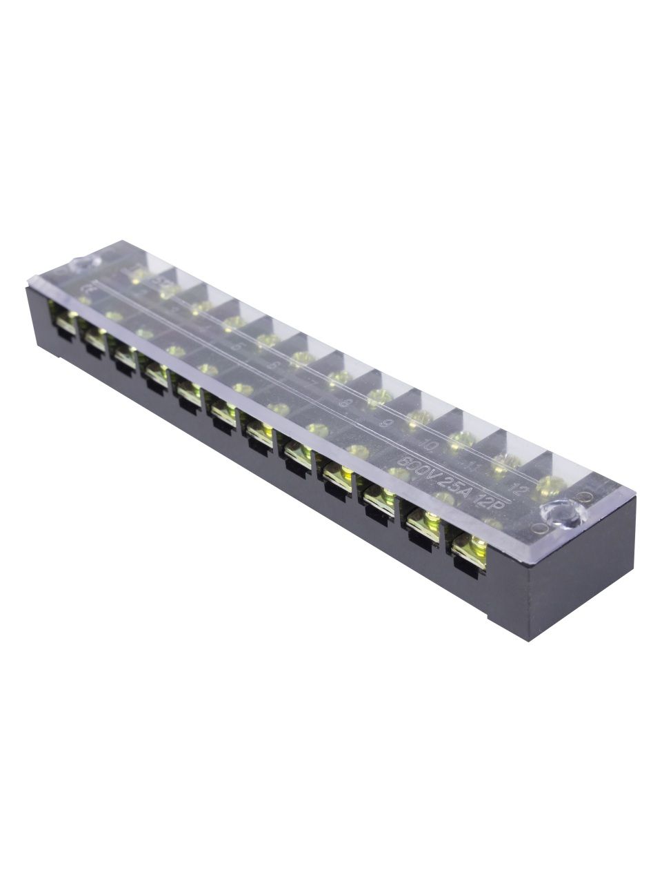 Колодка клеммная карболитовая Deluxe TB - 2512 (25A 12P)