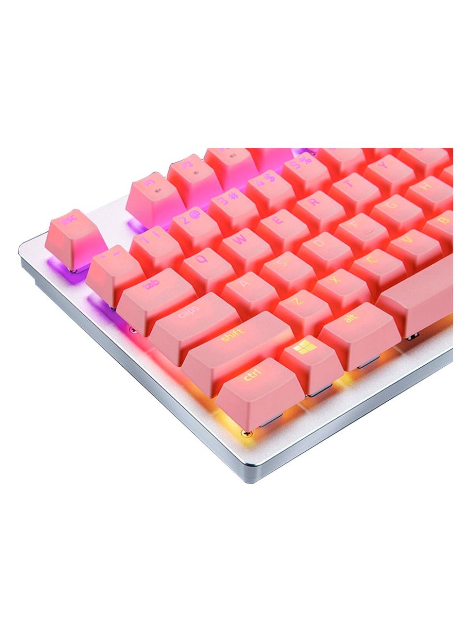 Набор сменных клавиш для клавиатуры Razer PBT Keycap Upgrade Set - Quartz Pink