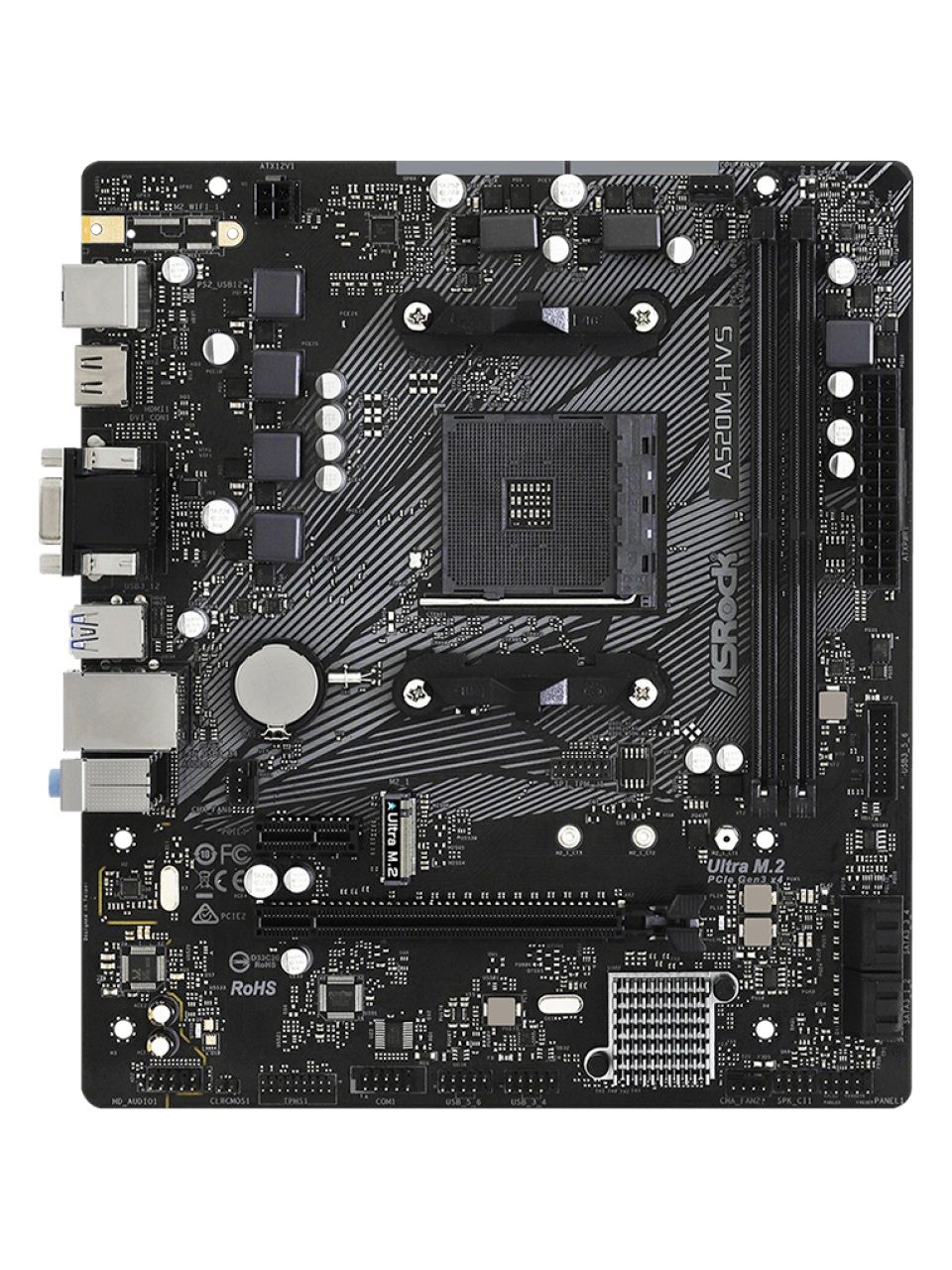 Материнская плата ASRock A520M-HVS