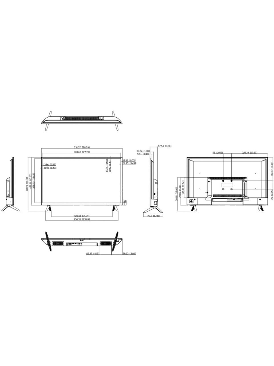 Монитор 32" Dahua DHI-LM32-F200
