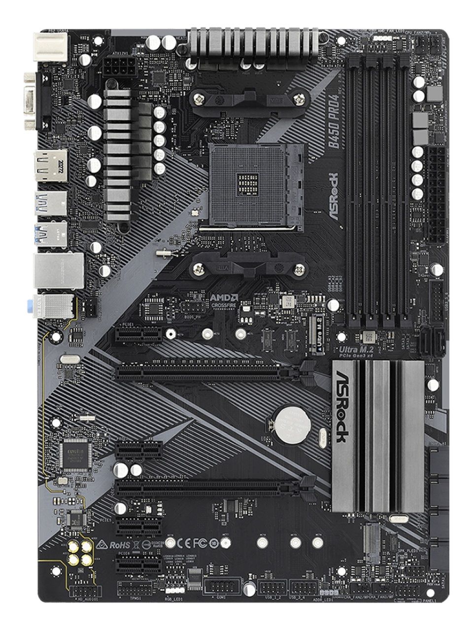 Материнская плата ASRock B450 PRO4 R2.0