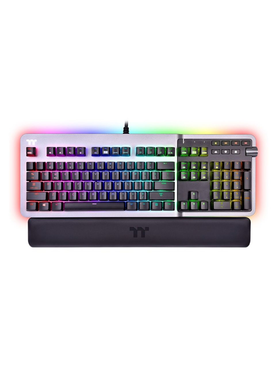 Клавиатура Thermaltake Argent K5 RGB Cherry MX (Silver Switch)