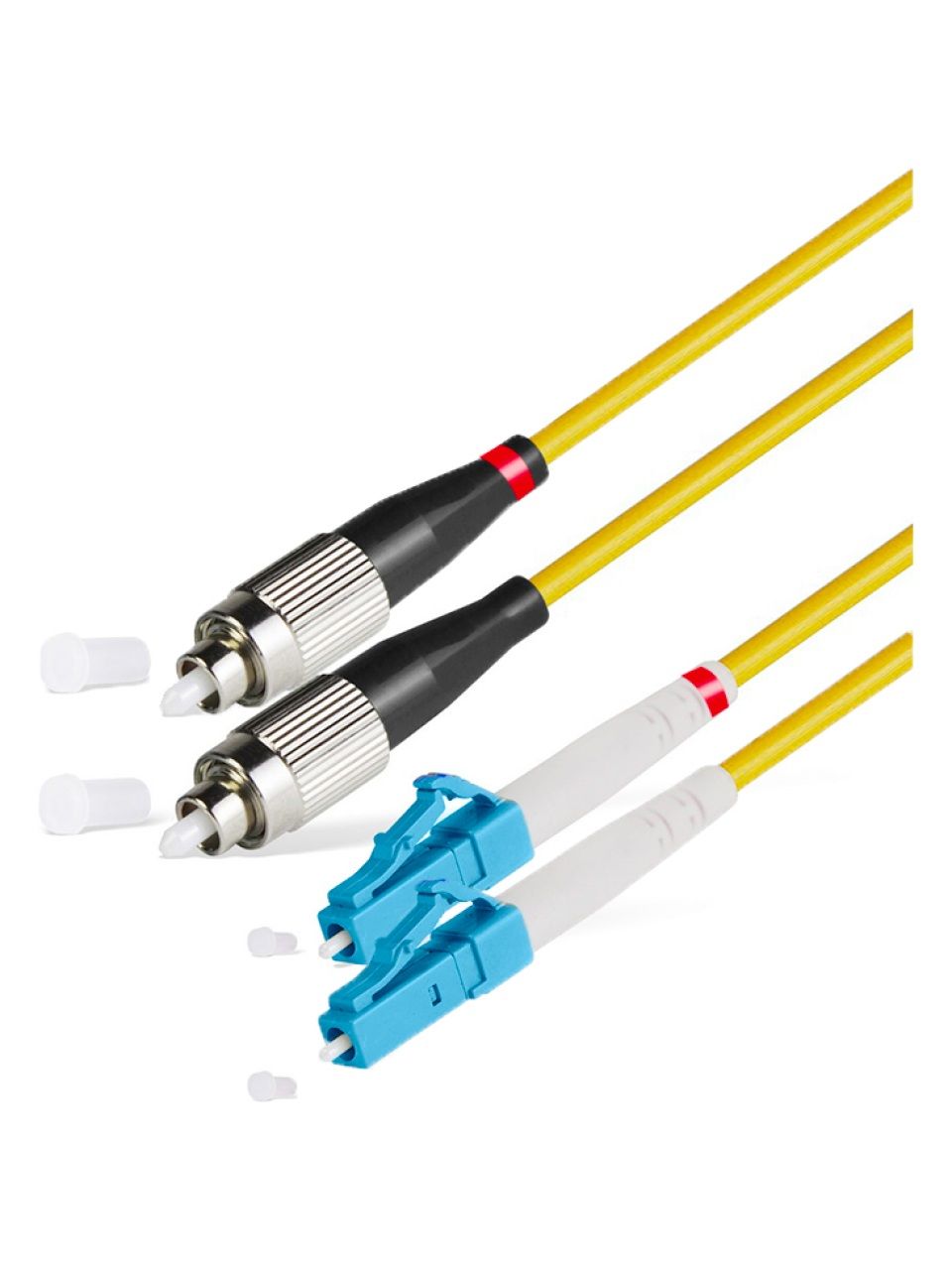 Патч Корд Оптоволоконный FC/UPC-LC/UPC SM 9/125 Duplex 3.0мм1 м