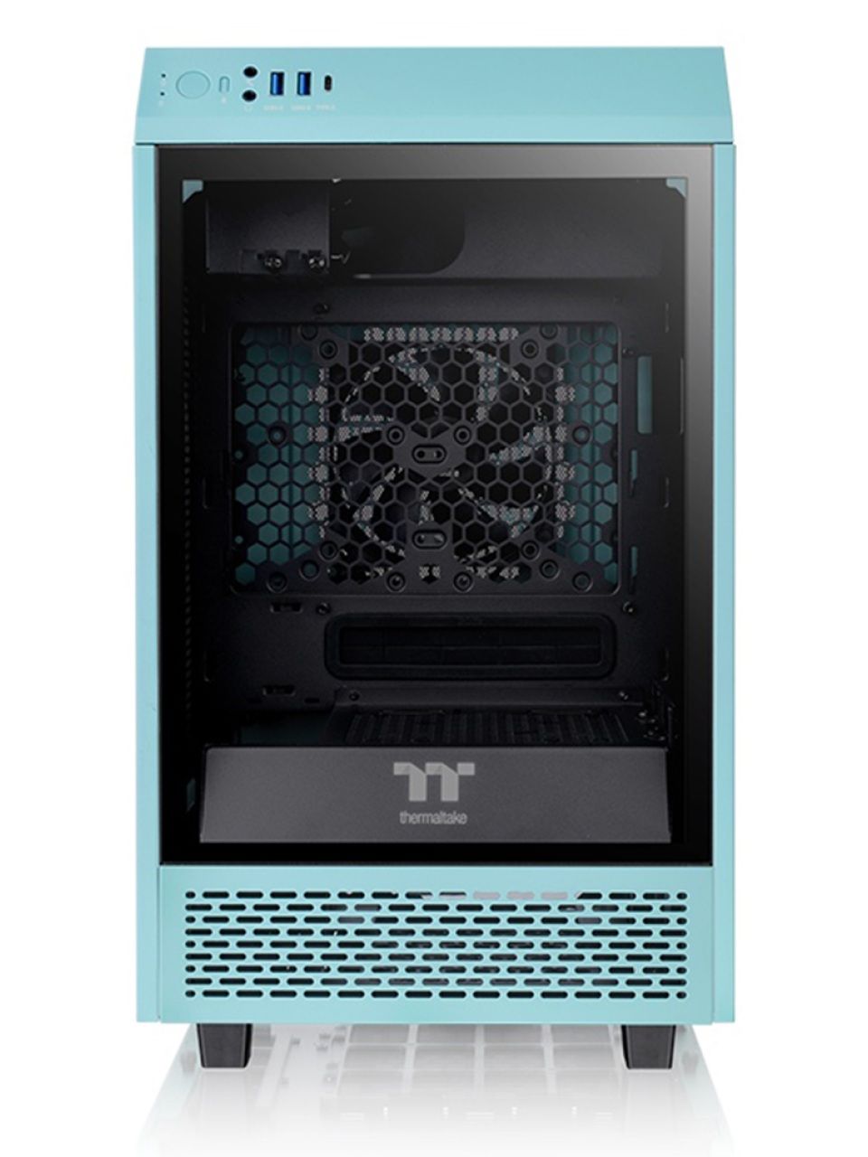 Компьютерный корпус Thermaltake The Tower 100 Turquoise без Б/П