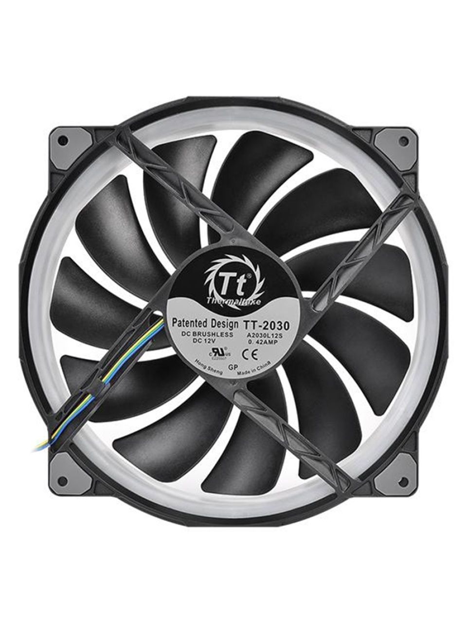 Кулер для компьютерного корпуса Thermaltake Riing Plus 20 RGB TT Premium Edition