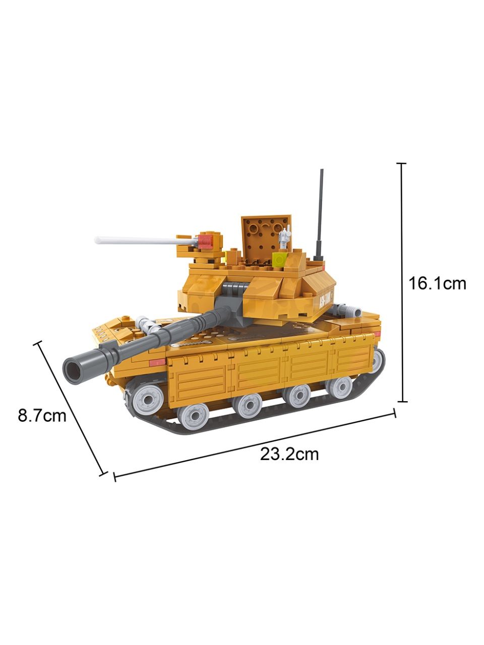 Игровой конструктор Keyixing 22504 АРМИЯ (233 детали в наборе)