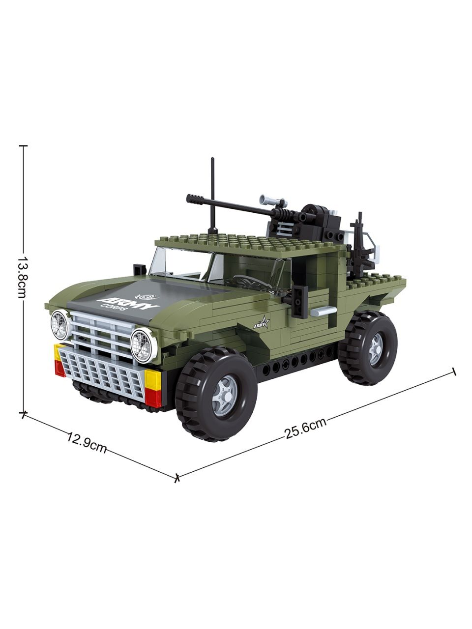 Игровой конструктор Keyixing 22508 АРМИЯ (303 детали в наборе)
