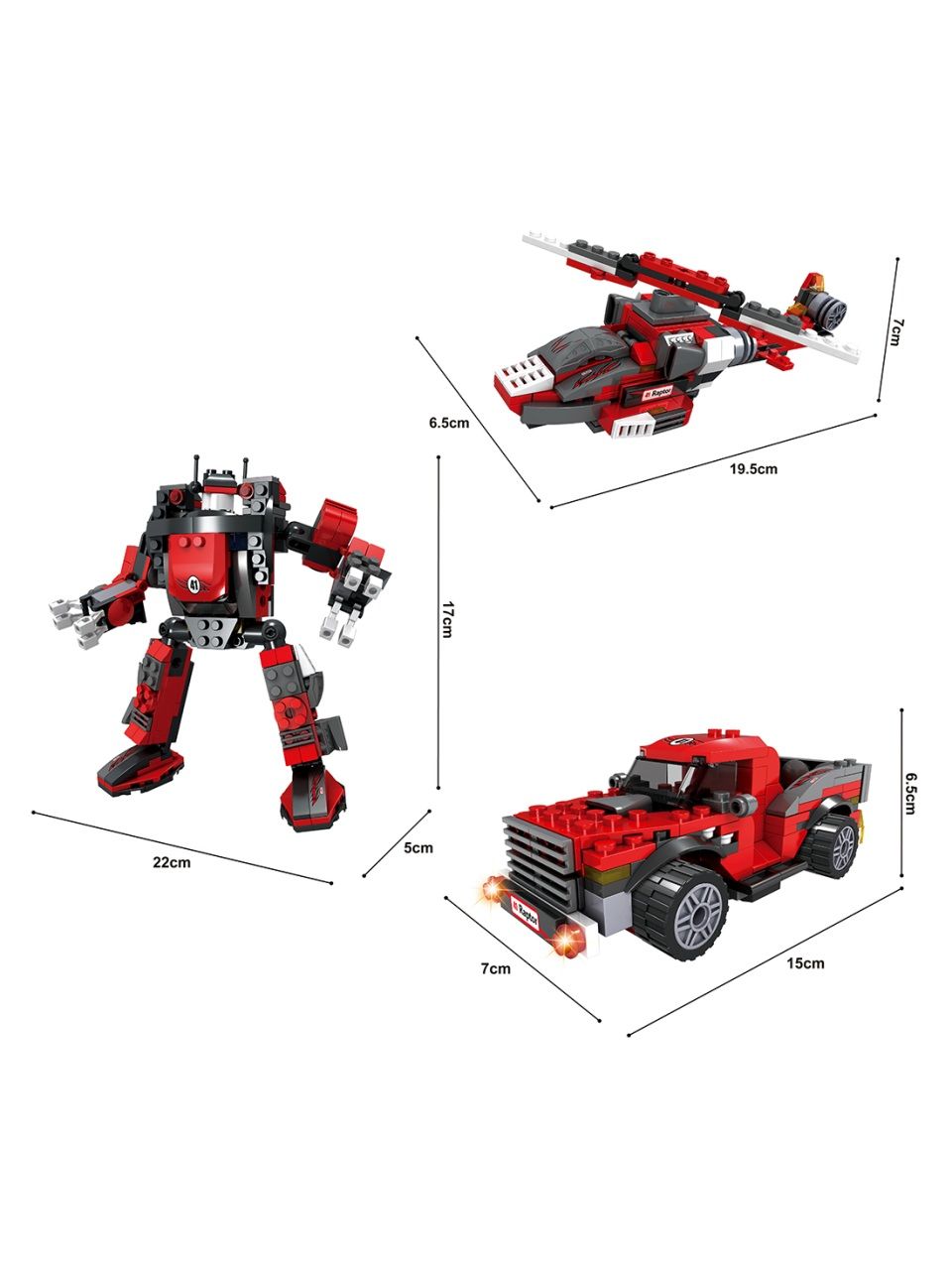 Игровой конструктор Keyixing 25620 КАПИТАН (286 деталей в наборе)