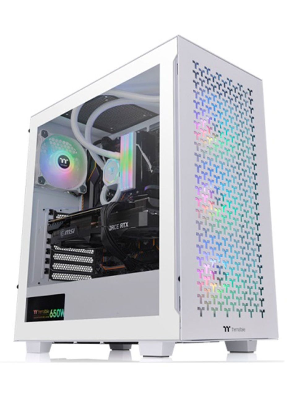 Компьютерный корпус Thermaltake V350 TG ARGB Air Snow без Б/П