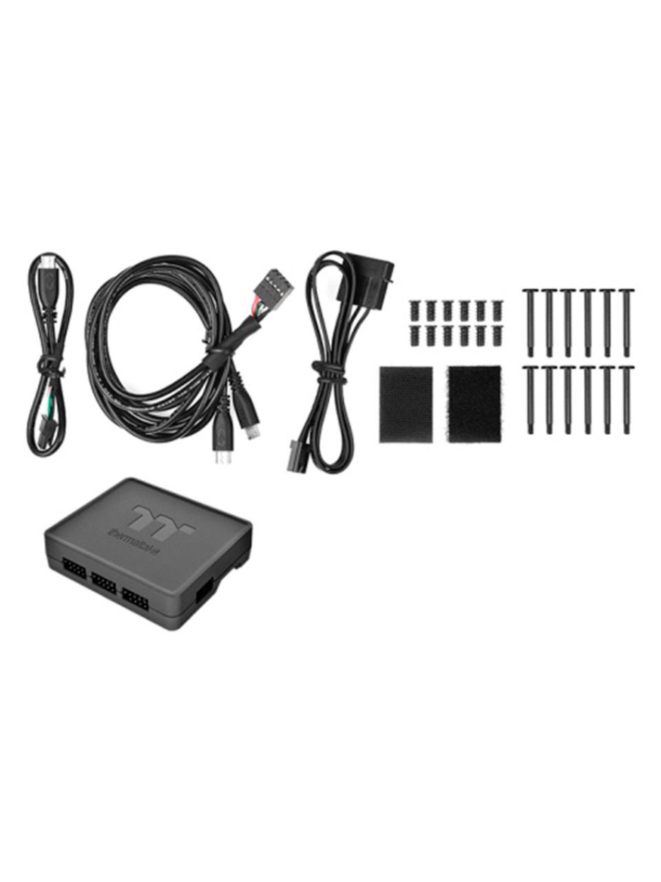 Кулер для компьютерного корпуса Thermaltake Riing Quad 12 RGB White (3-Fan Pack)