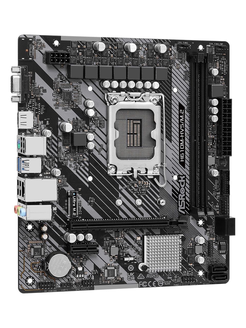 Материнская плата ASRock H610M-HVS/M.2 R2.0