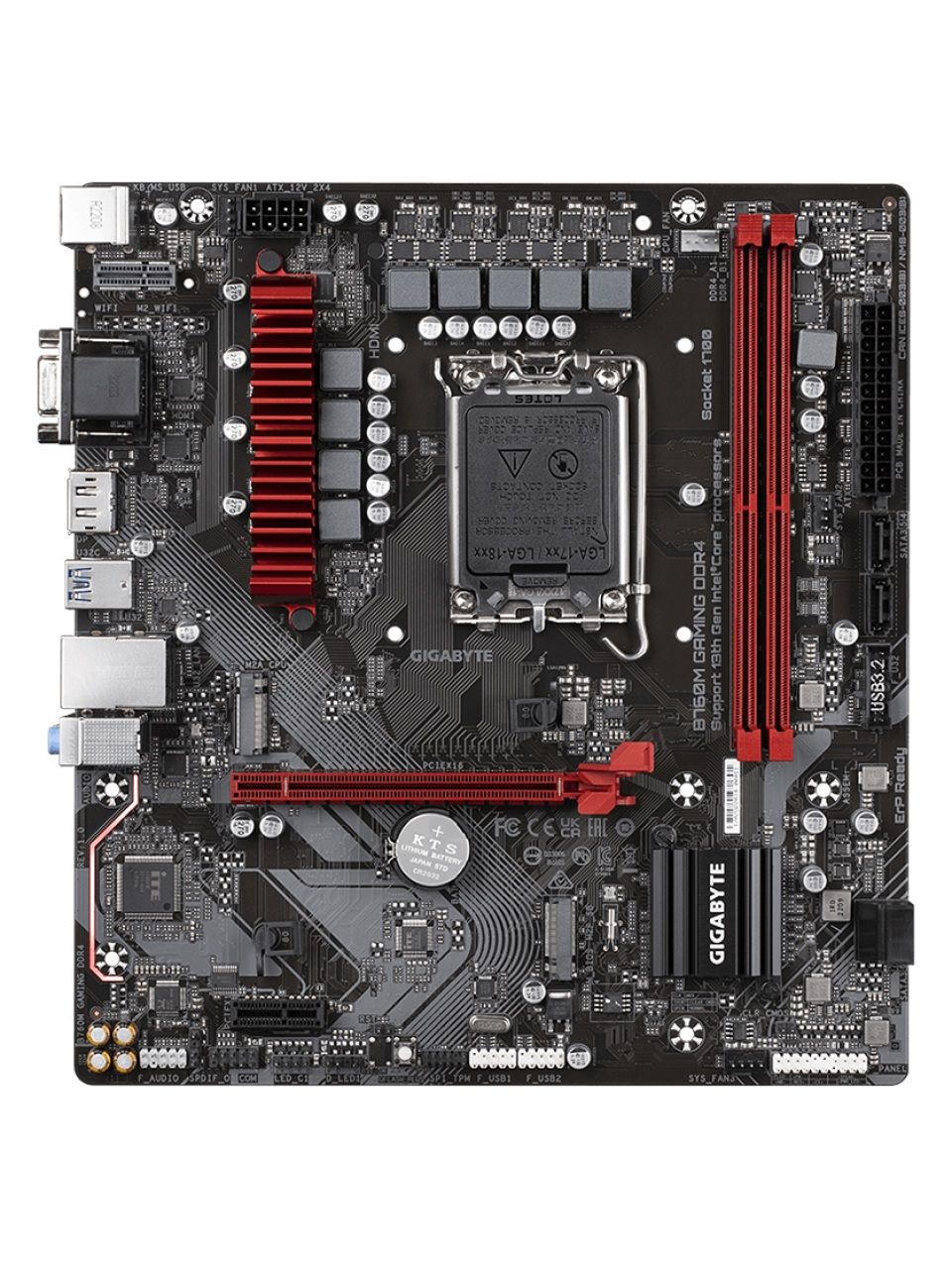 Материнская плата Gigabyte B760M GAMING DDR4