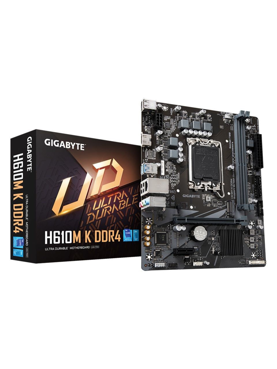 Материнская плата Gigabyte H610M K DDR4