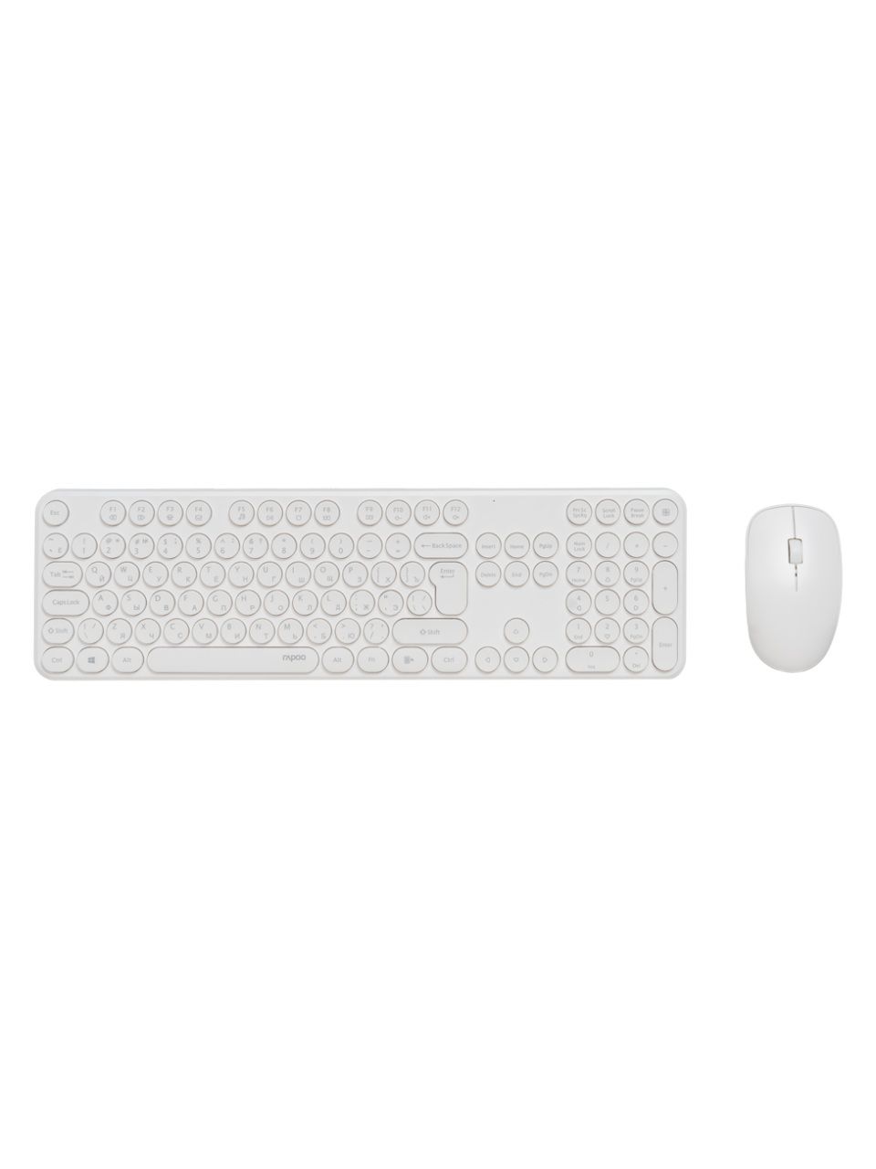 Комплект Клавиатура + Мышь Rapoo X260S White