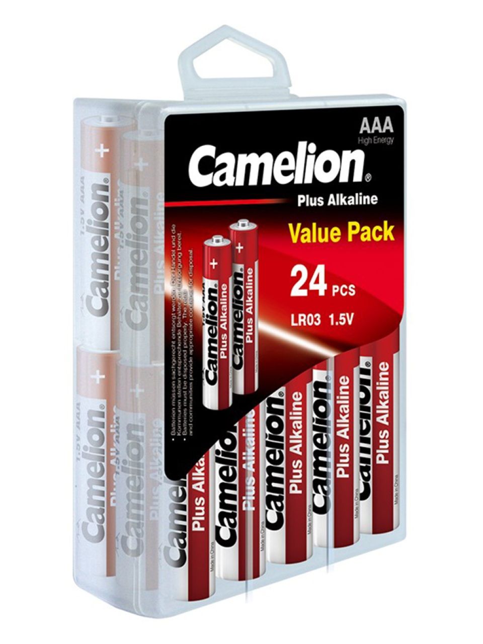 Батарейка CAMELION Plus Alkaline LR03-PBH24 24 шт. в упак.