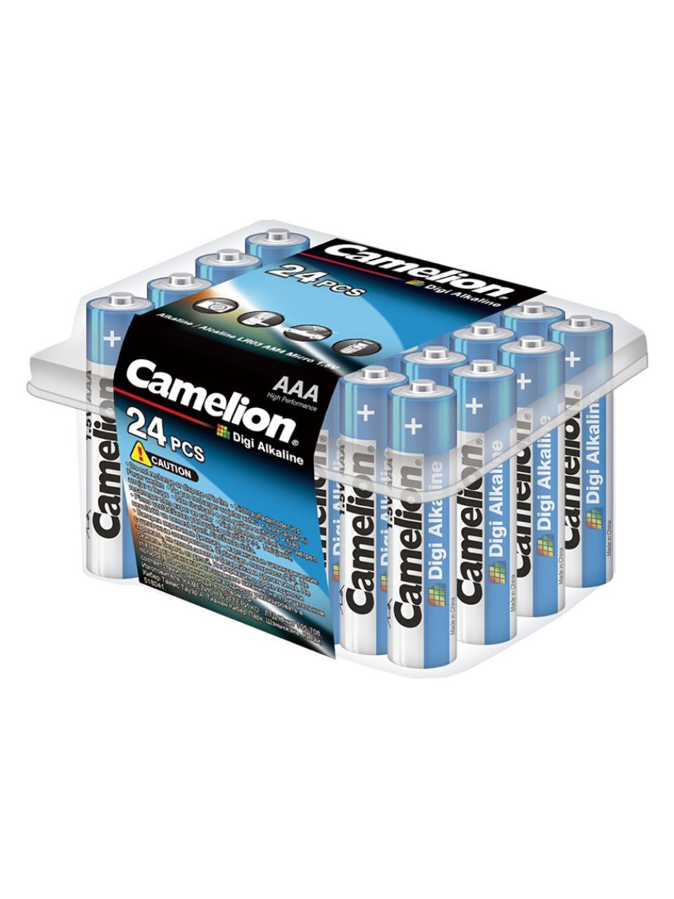 Батарейка CAMELION Digi Alkaline LR03-PB24DG 24 шт. в упак.