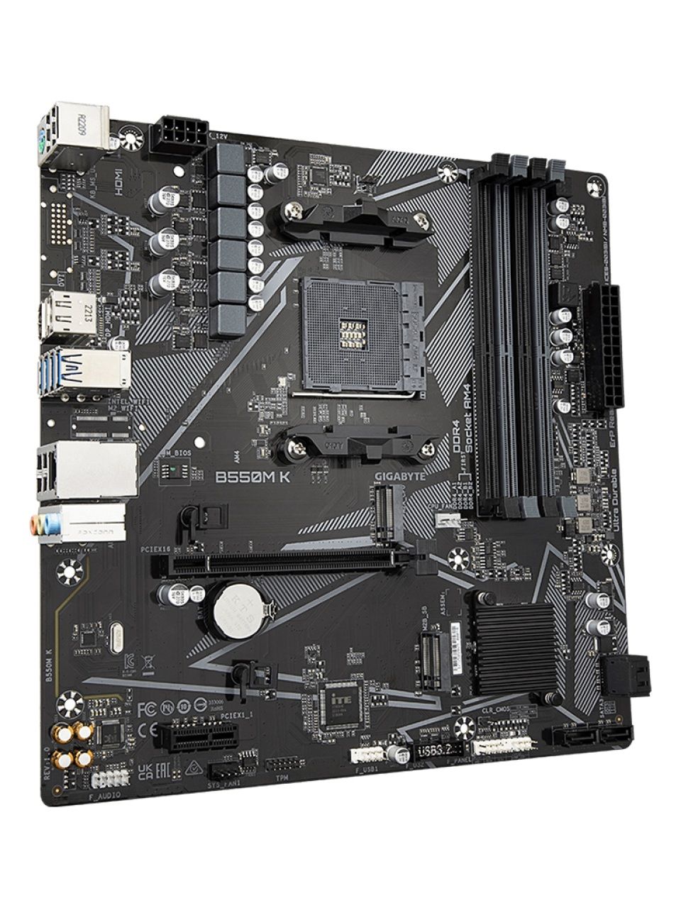 Материнская плата Gigabyte B550M K