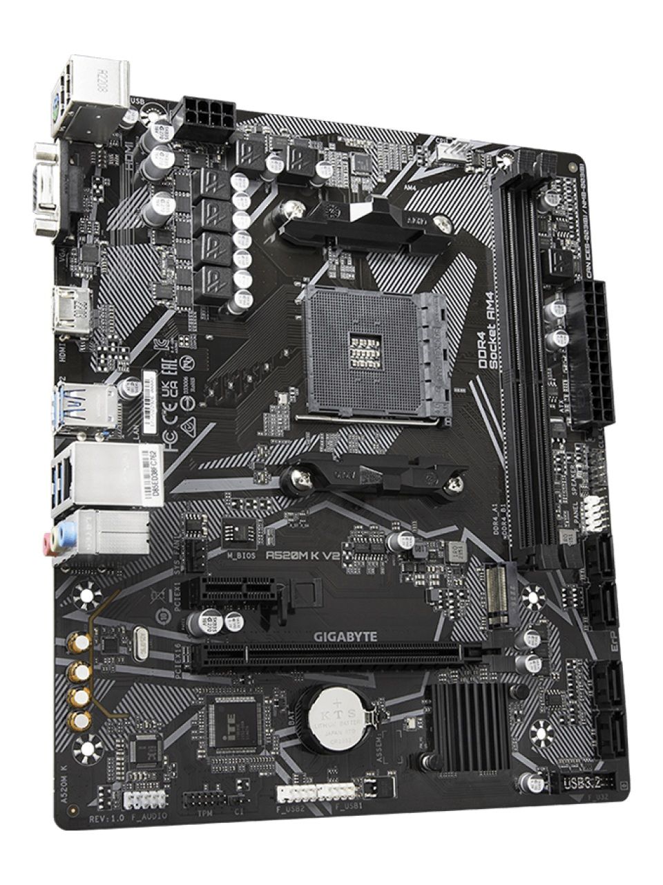 Материнская плата Gigabyte A520M K V2