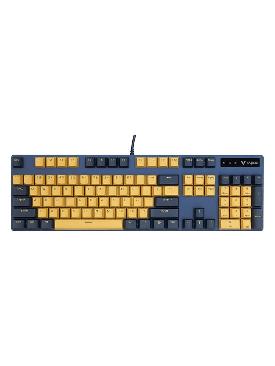 Клавиатура Rapoo V500PRO TM Yellow Blue