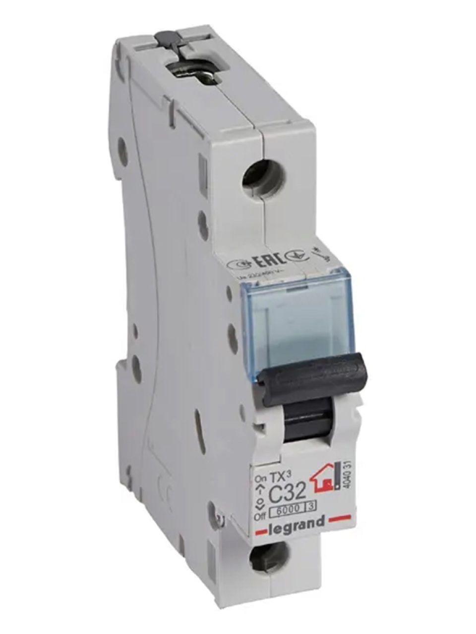Автоматический выключатель Legrand 404031 1П C32A TX3 6000 6kA