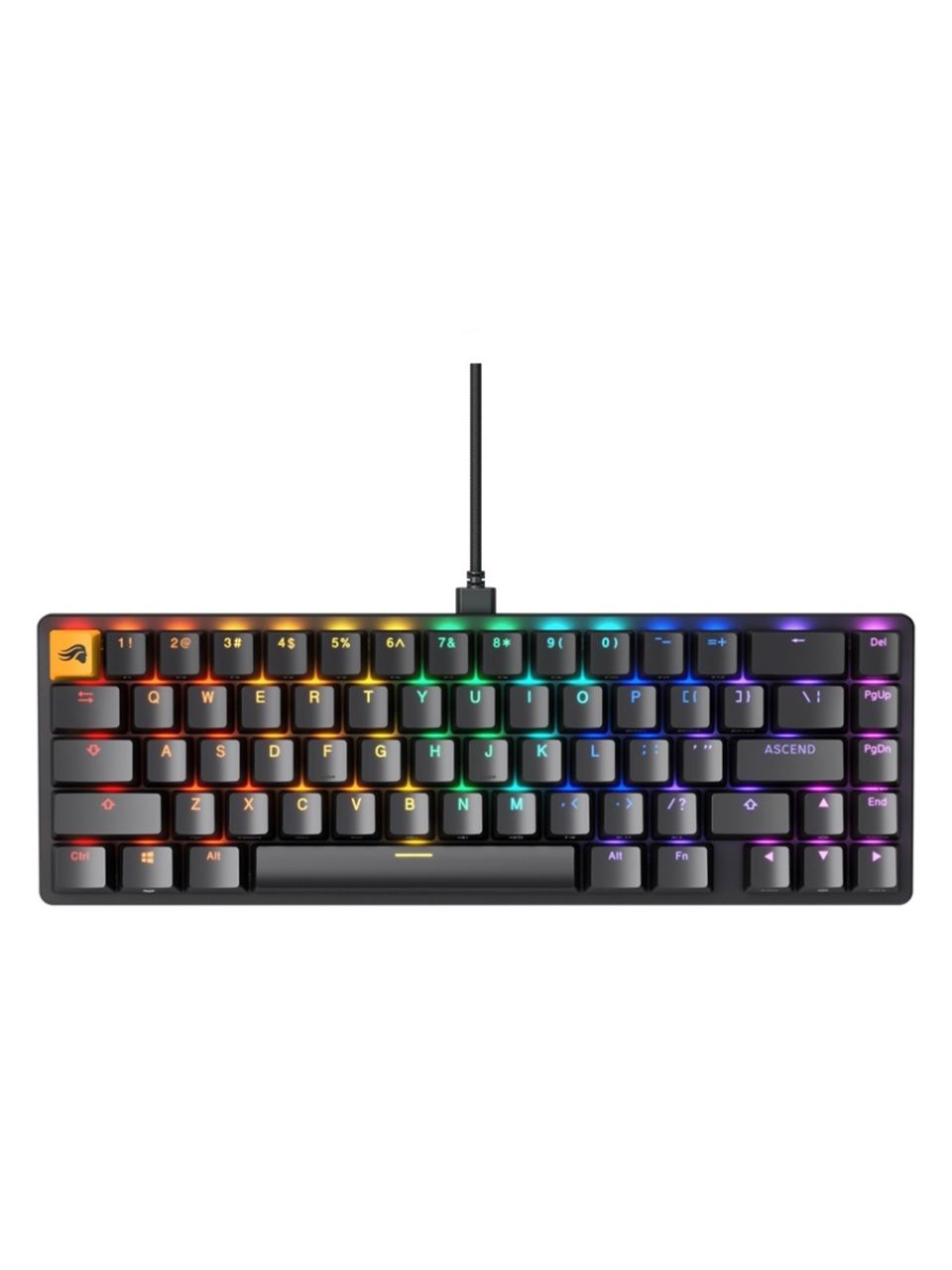 Клавиатура Glorious GMMK2 Compact Black (GLO-GMMK2-65-FOX-B)