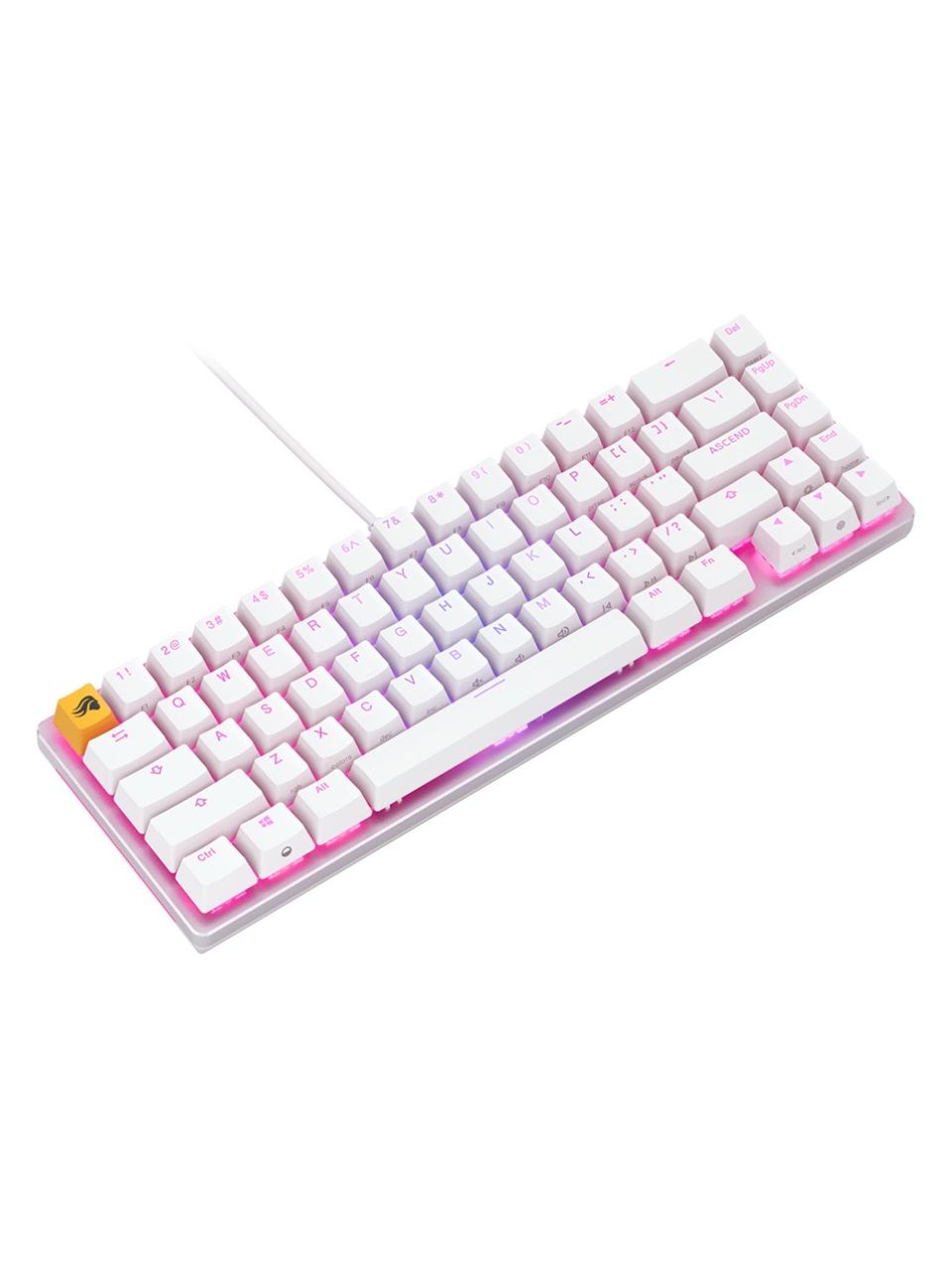 Клавиатура Glorious GMMK2 Compact White (GLO-GMMK2-65-FOX-W)