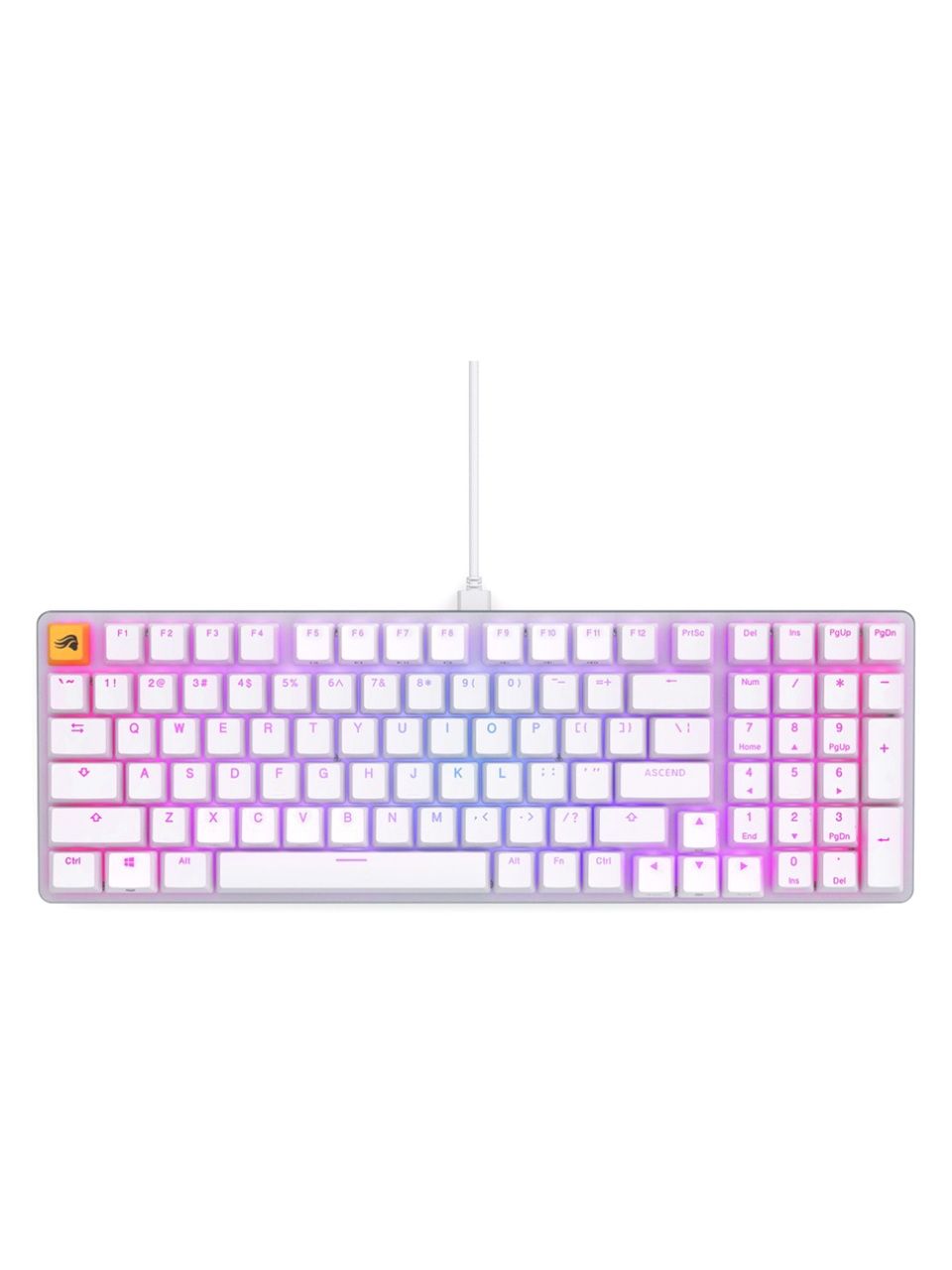 Клавиатура Glorious GMMK2 Full Size White (GLO-GMMK2-96-FOX-W)