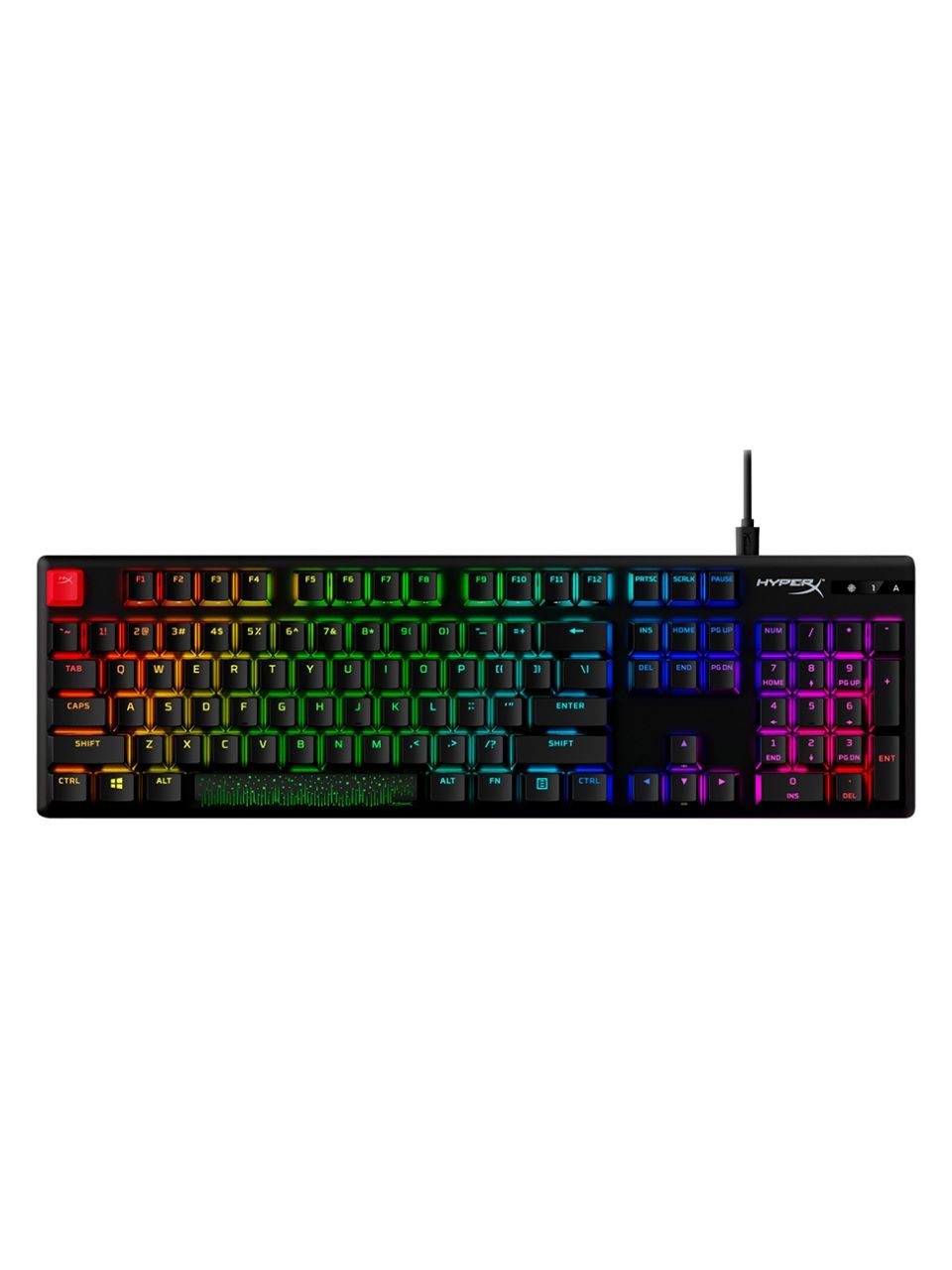 Клавиатура HyperX Alloy Origins PBT HX Aqua (US) 639N5AA#ABA