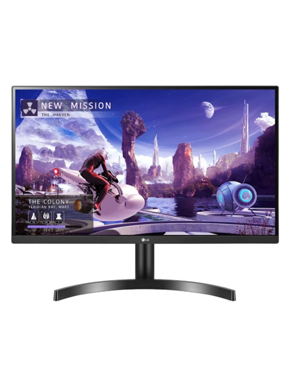 Монитор 27" LG 27QN600 Black