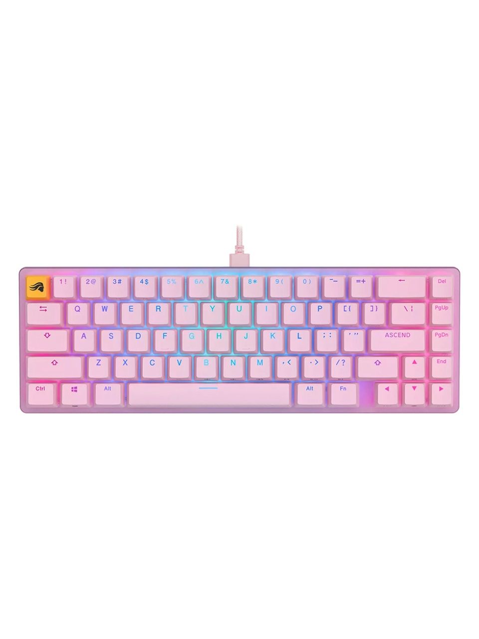 Клавиатура Glorious GMMK2 Compact Pink (GLO-GMMK2-65-FOX-P)