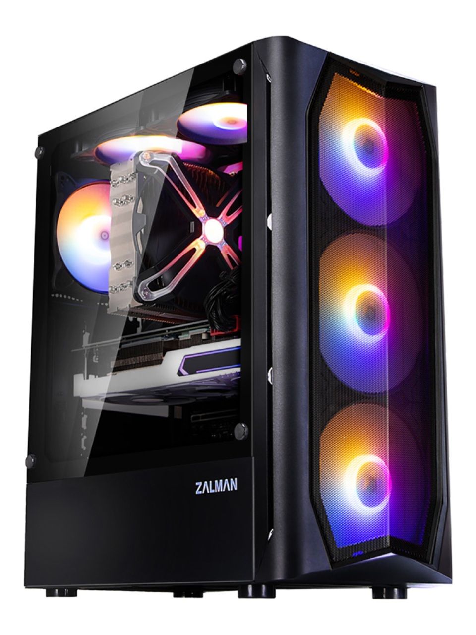 Компьютерный корпус Zalman N4 Rev.1 без Б/П