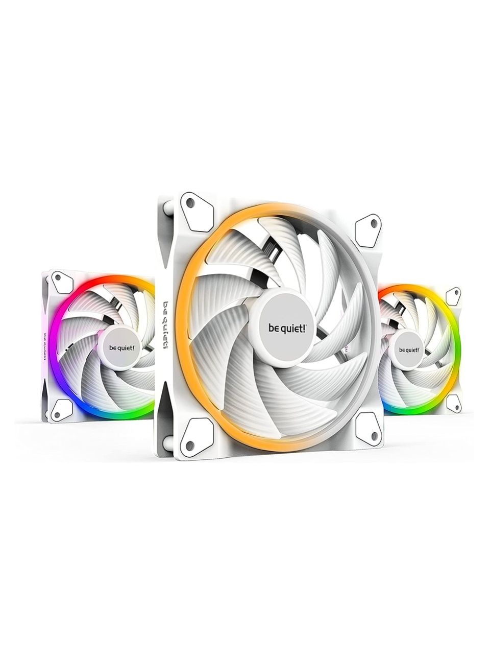Вентилятор для компьютерного корпуса Bequiet! Light Wings 140mm PWM high-speed Triple-Pack White