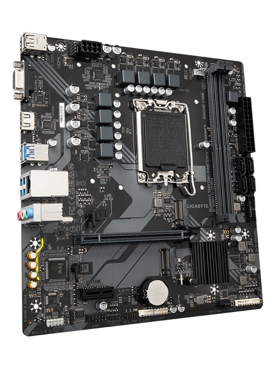 Материнская плата Gigabyte B760M H DDR4