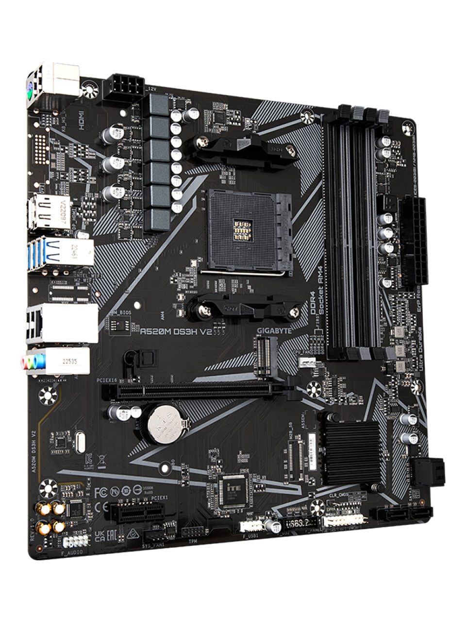 Материнская плата Gigabyte A520M DS3H V2