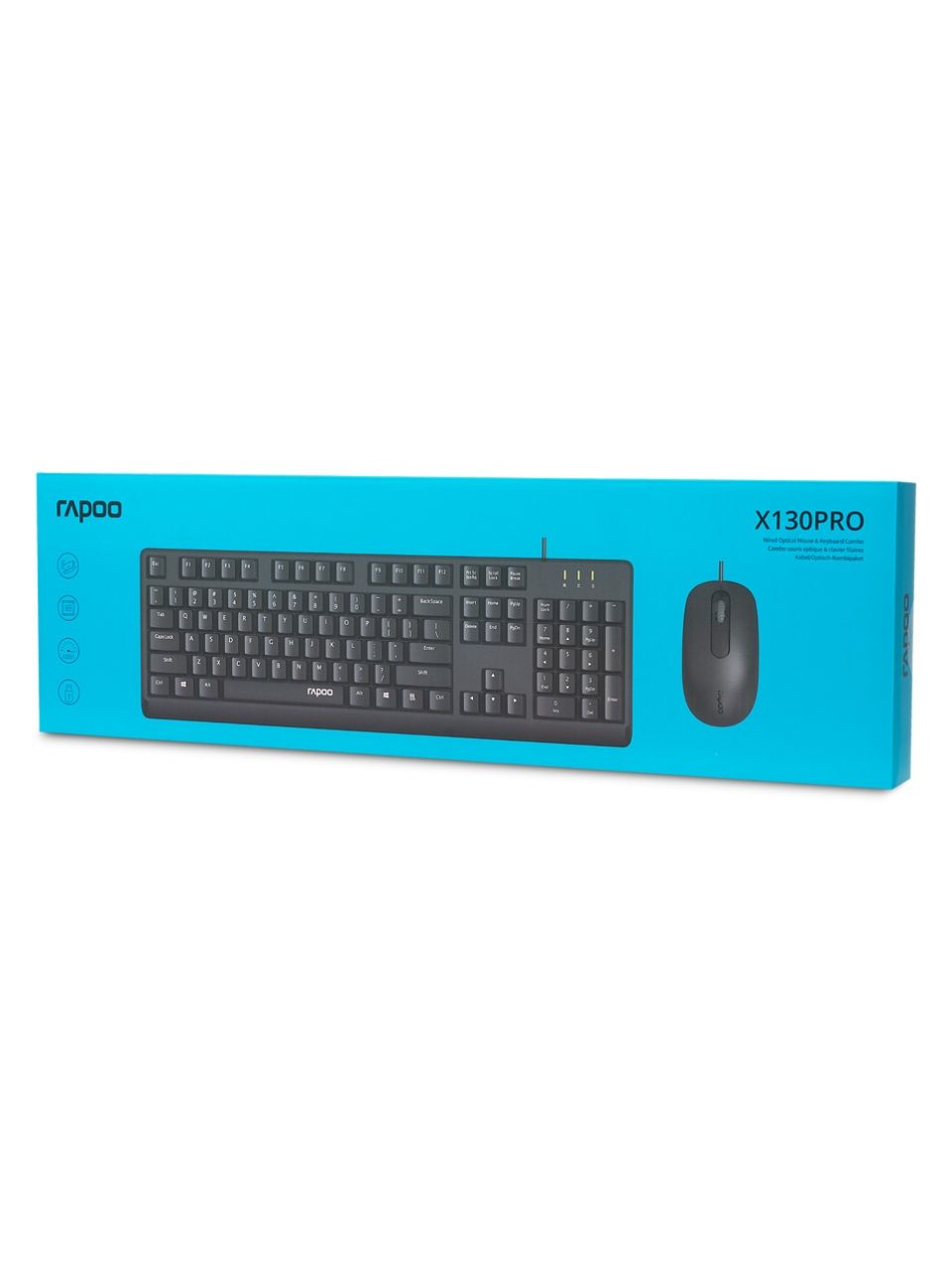 Комплект Клавиатура + Мышь Rapoo X130PRO