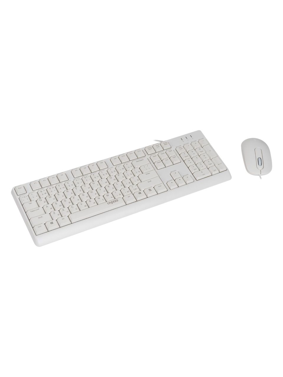 Комплект Клавиатура + Мышь Rapoo X130PRO White