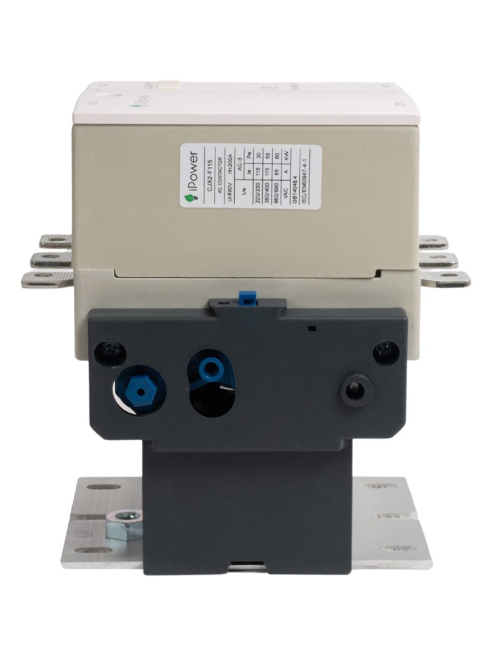 Контактор iPower CJX2-F 115A AC 380V