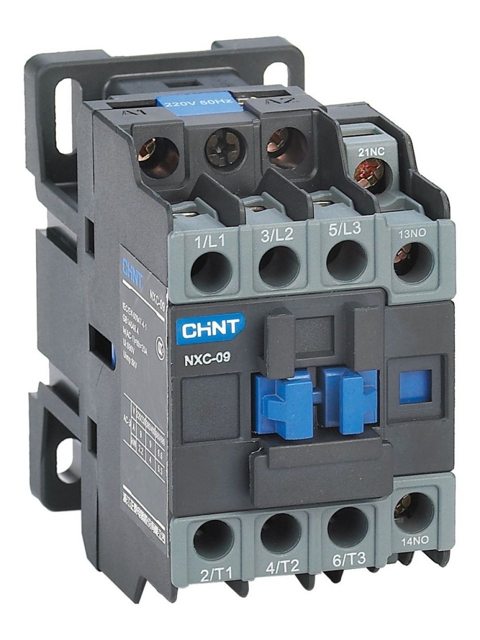 Контактор CHINT NXC-09 9A 220В/АС3 1НО+1НЗ 50Гц