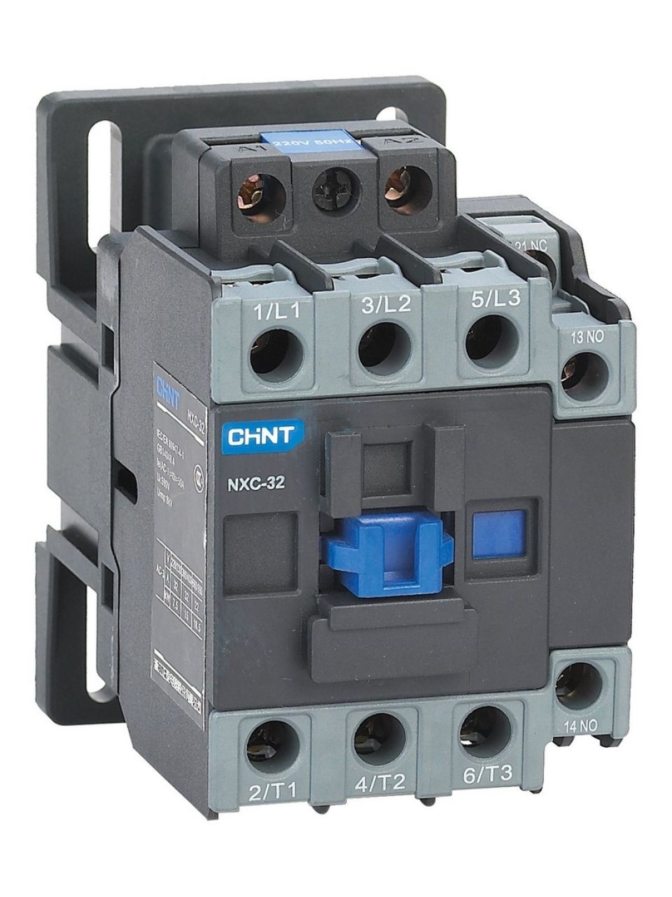 Контактор CHINT NXC-40 40A 220В/АС3 1НО+1НЗ 50Гц
