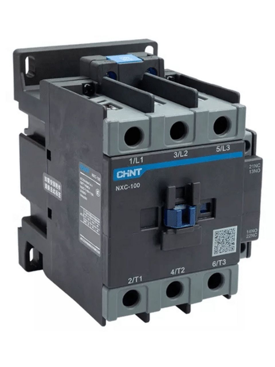 Контактор CHINT NXC-100 100A 220В/АС3 1НО+1НЗ 50Гц