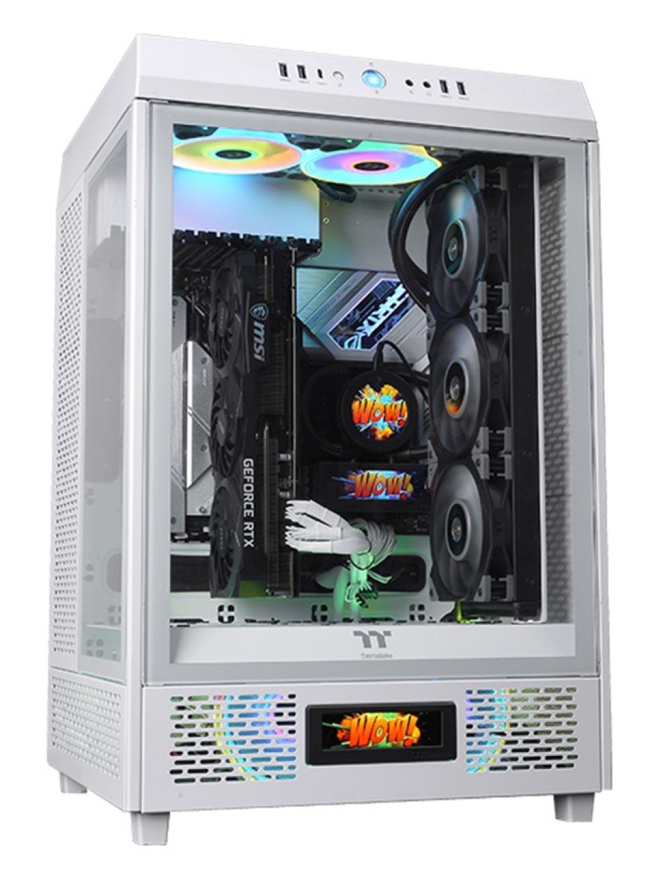 Панель LCD Thermaltake The Tower 500 Series Snow