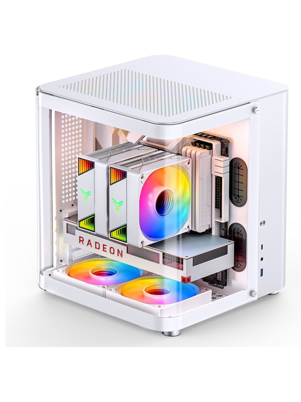 Компьютерный корпус Jonsbo TK-1 White без Б/П