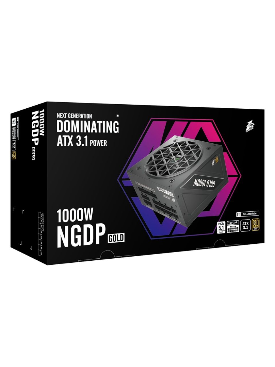Блок питания 1STPLAYER NGDP 1000W Gold