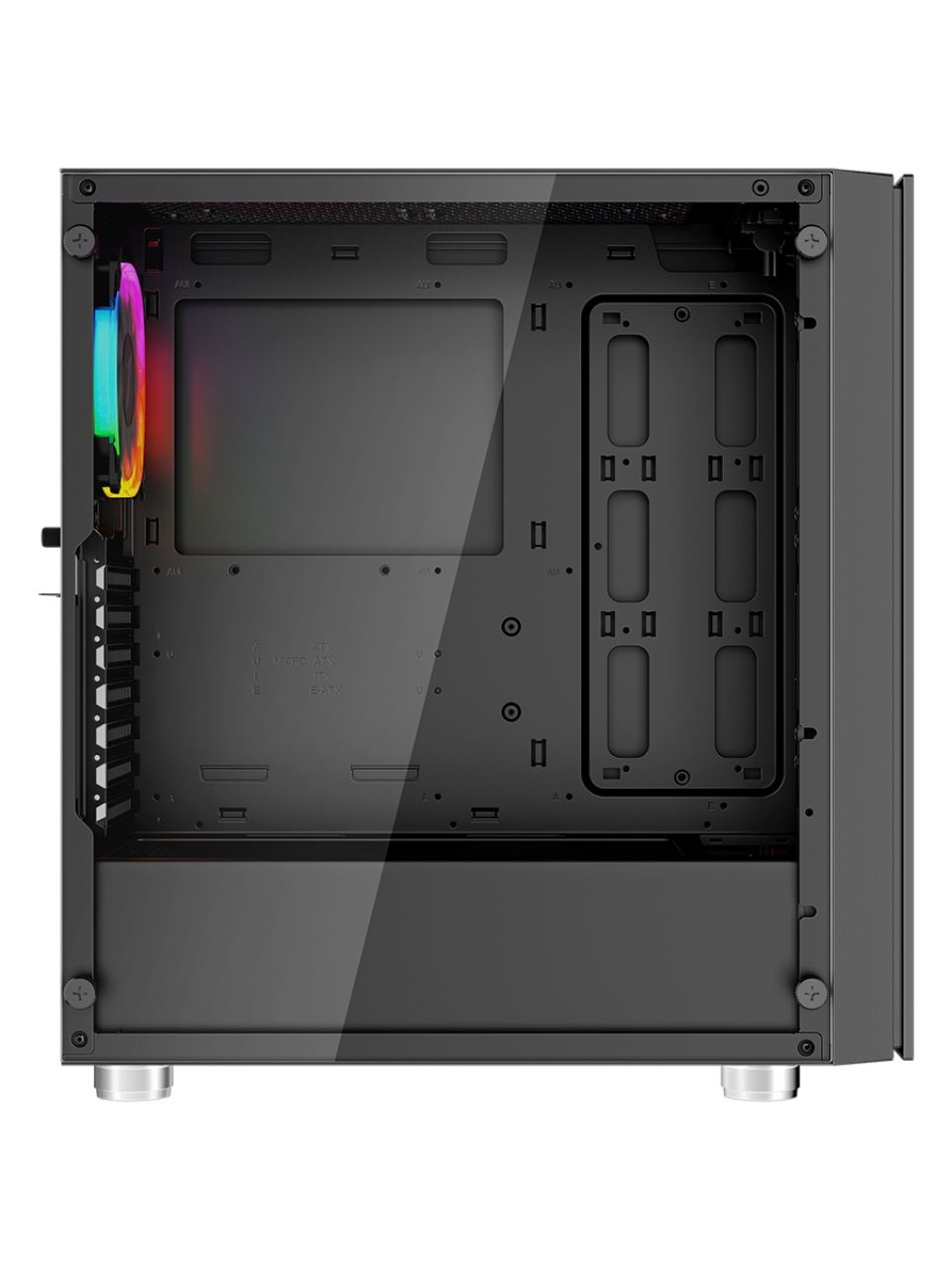 Компьютерный корпус 1STPLAYER BLACK.SIR B7-BK без Б/П