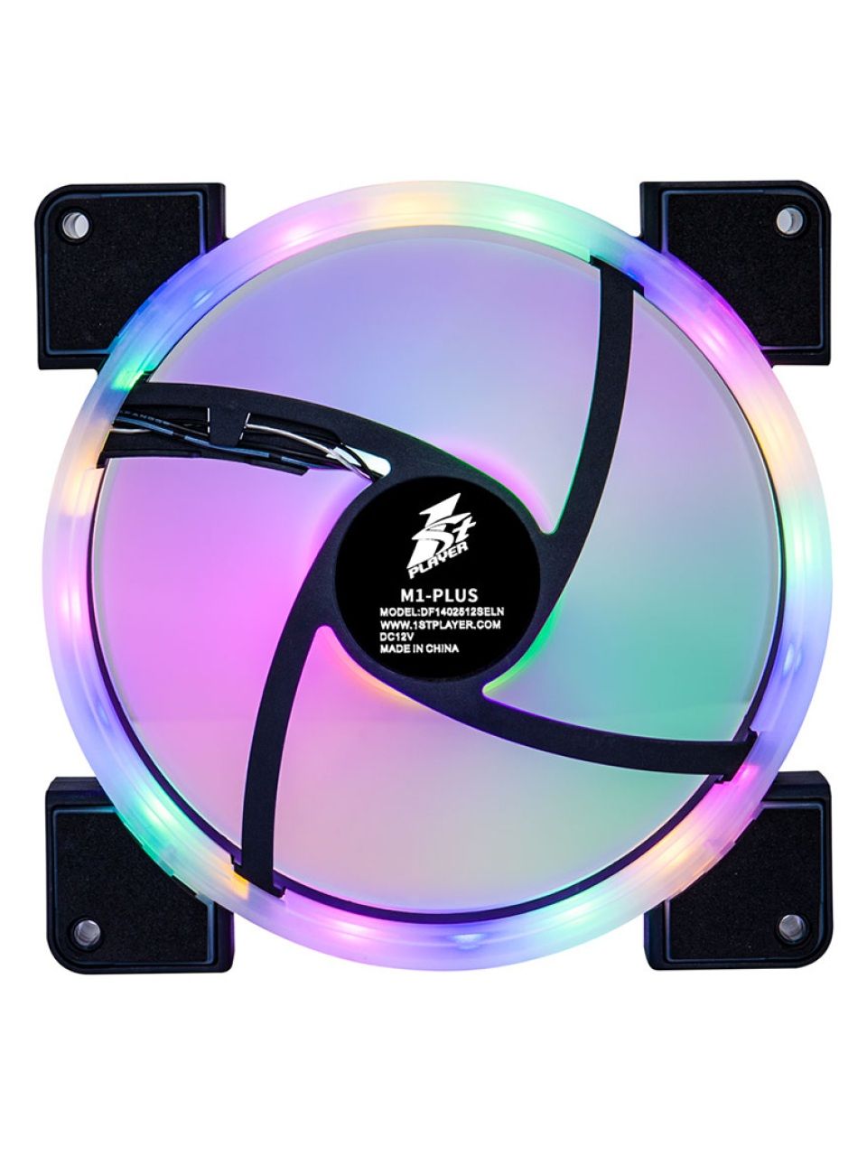 Комплект кулеров для компьютерного корпуса 1STPLAYER FIREMOON M1-PLUS COMBO 3в1