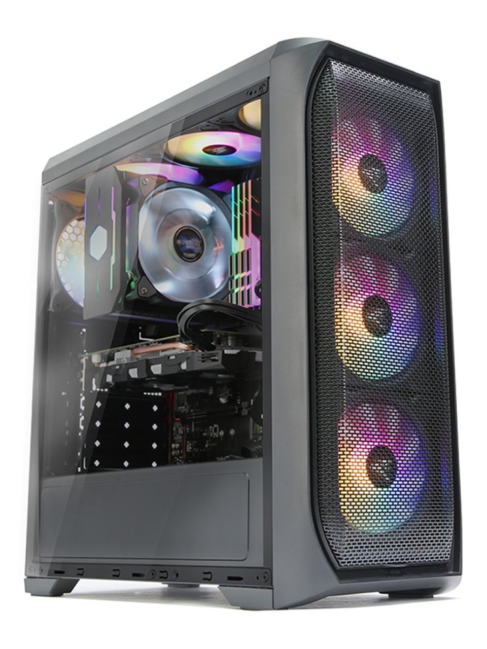 Компьютерный корпус Zalman N5 MF Black без Б/П