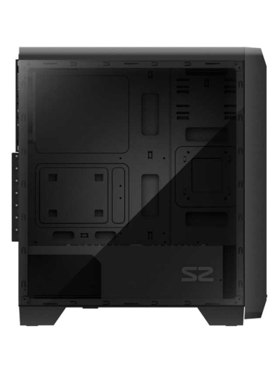 Компьютерный корпус Zalman S2 Black без Б/П